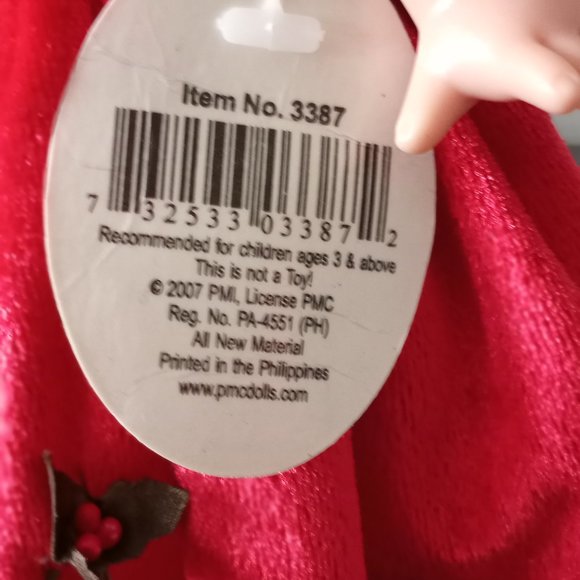 'PRECIOUS MOMENTS' Snow White Christmas Dreams Collectable Vinyl Doll 12… - Picture 15 of 16